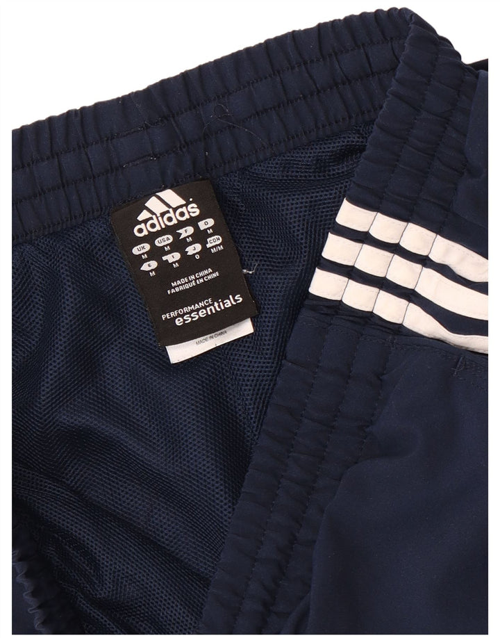 Męskie spodenki sportowe Adidas Climalite, średni granatowy poliester