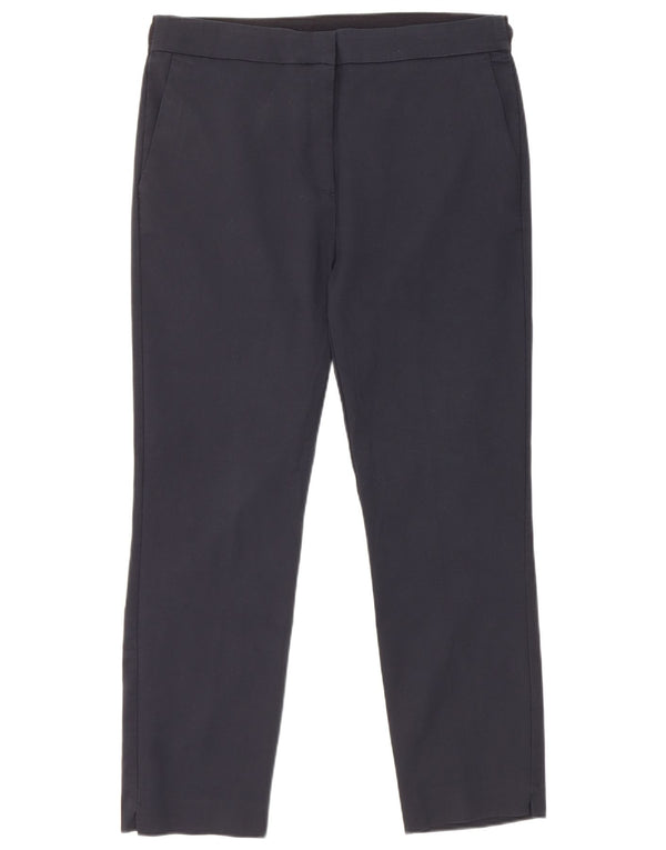 Damskie zwężane spodnie chino Zara 2XL W34 L26 Granatowa bawełna