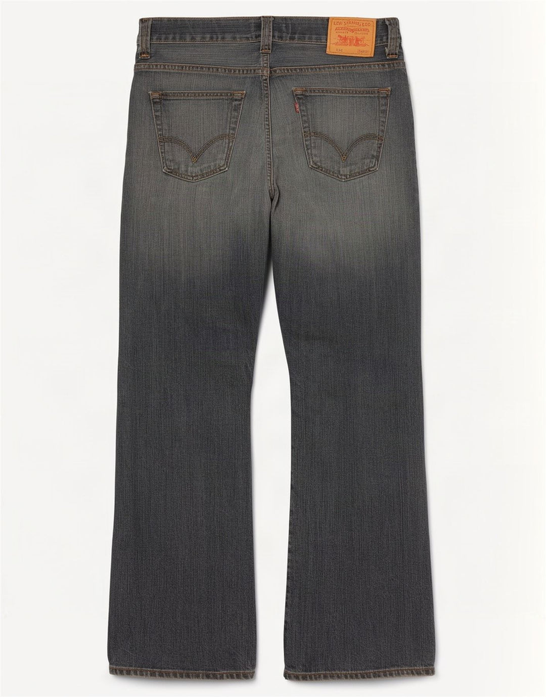 Męskie jeansy Levi's 512 Bootcut W34 L32 Niebieska bawełna