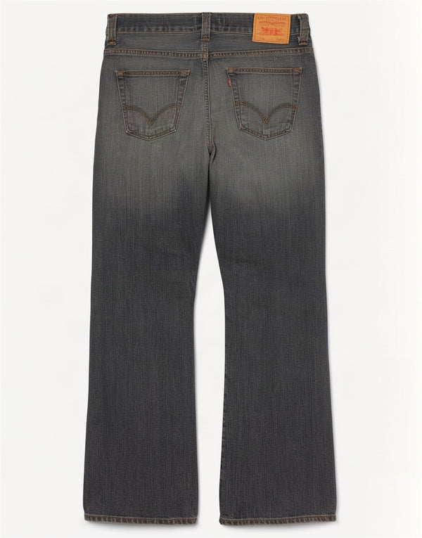 Męskie jeansy Levi's 512 Bootcut W34 L32 Niebieska bawełna