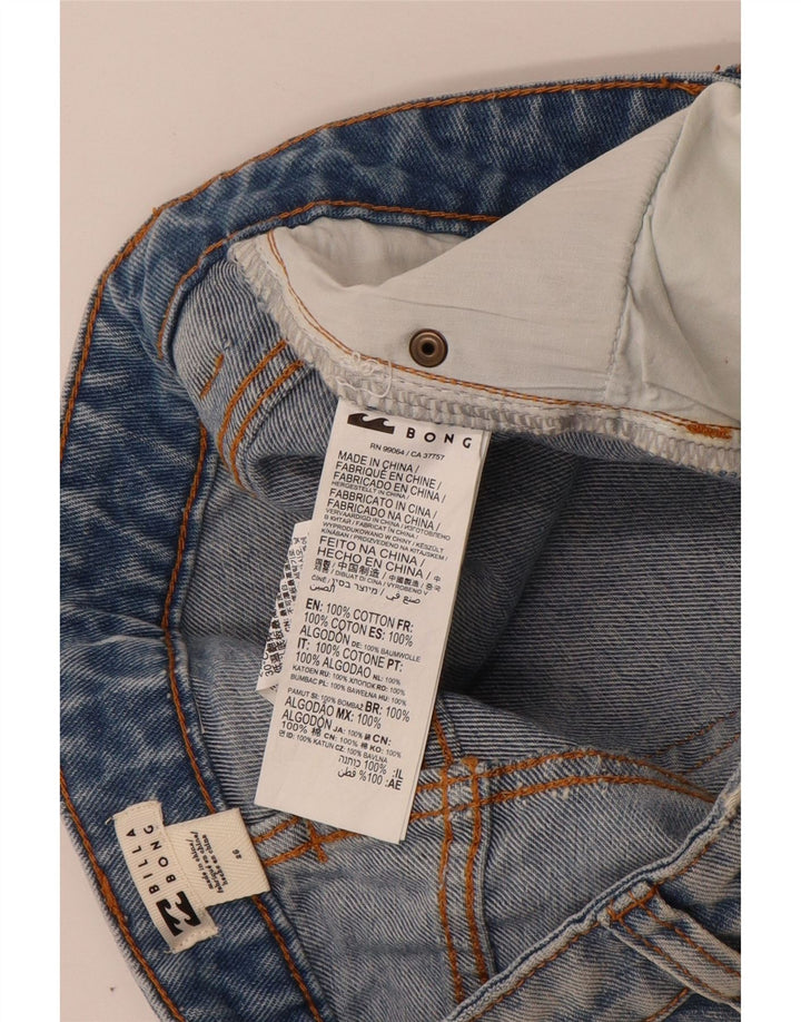 Damskie spodenki jeansowe Billabong w trudnej sytuacji W26 Małe niebieskie bawełniane