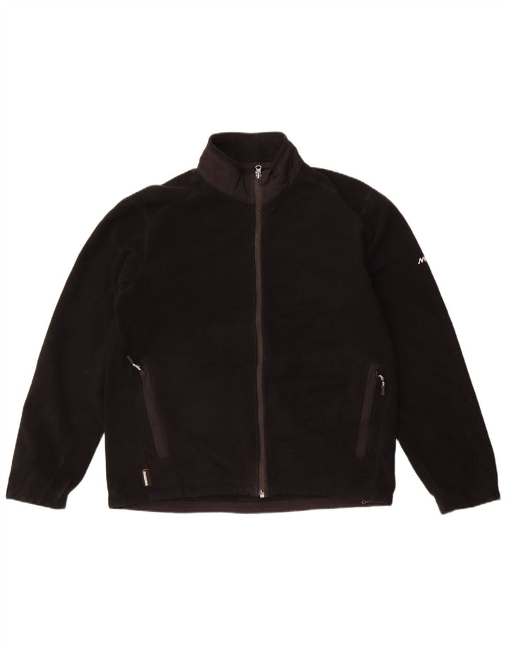 Męska kurtka polarowa Musto UK 38, średni czarny poliester