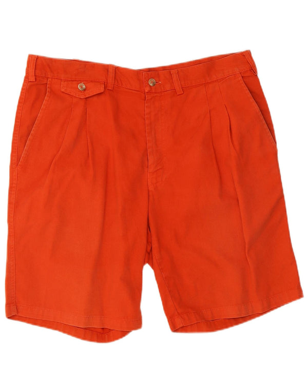 Męskie szorty Chino Johnny Lambs IT 52 XL W34 Pomarańczowa bawełna