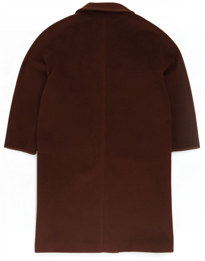 Max Mara Damski płaszcz oversize z podwójnymi piersiami UK 14, duży brązowy