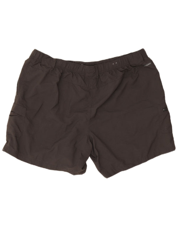 Męskie spodenki cargo Columbia XL W36 z czarnego nylonu