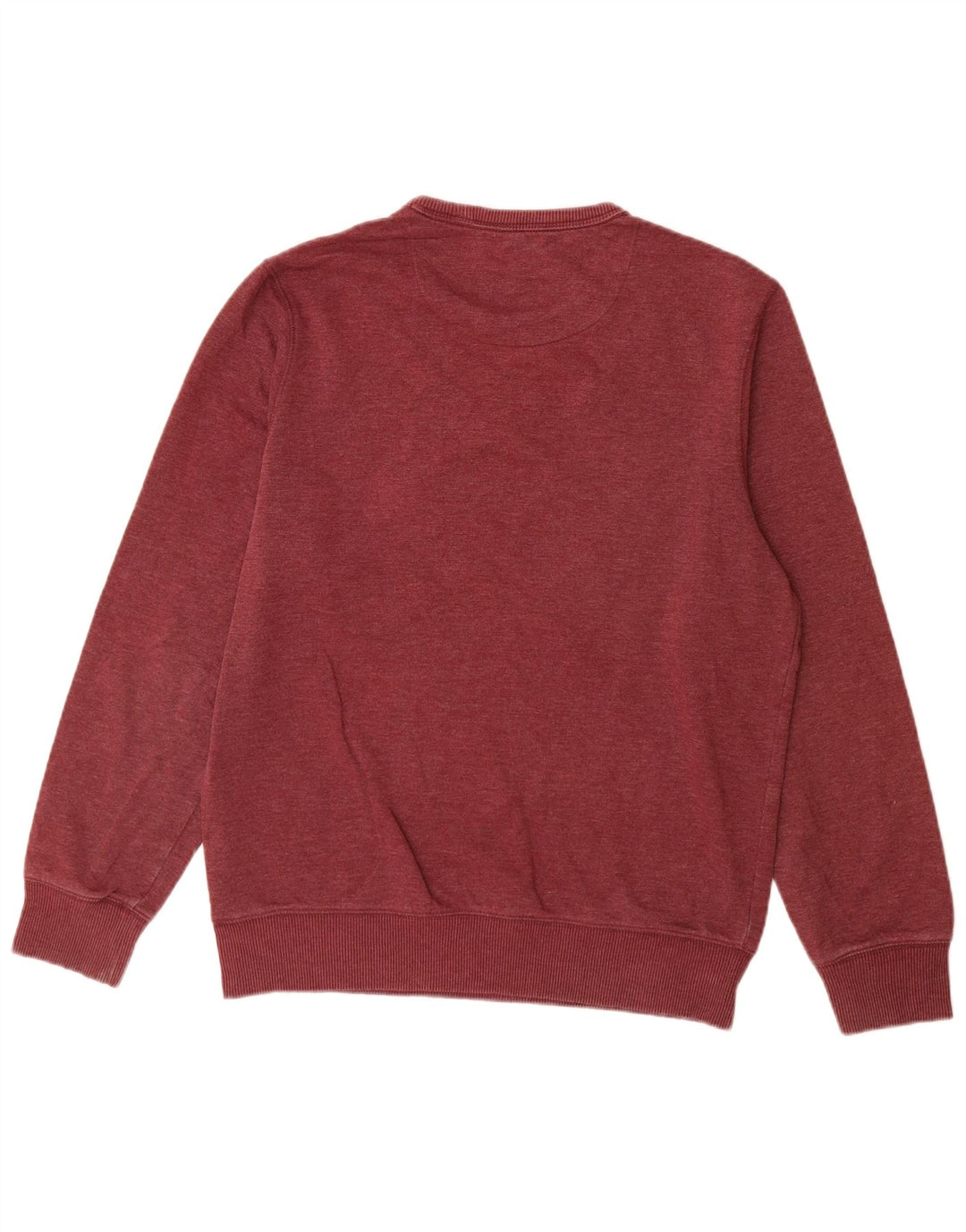 Marks & Spencer Męska bluza dresowa, średnia, bordowa bawełna