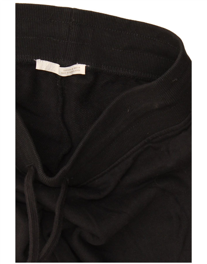 Damskie spodnie dresowe Zara Flare UK 12, średnie czarne