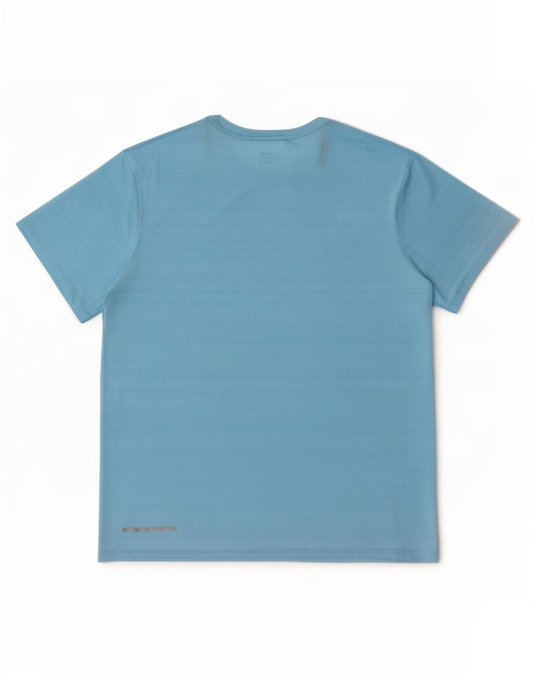 Męski T-shirt Nike Dri Fit, duży, niebieski, poliestrowy w prążki