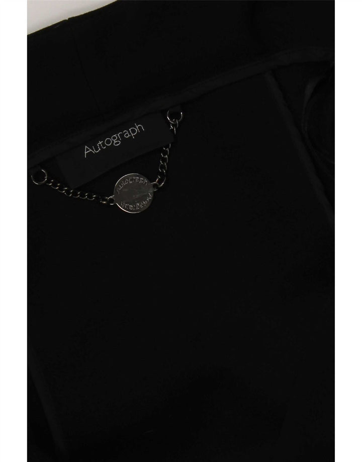 Marks & Spencer Damski płaszcz oversize UK 18 XL czarny