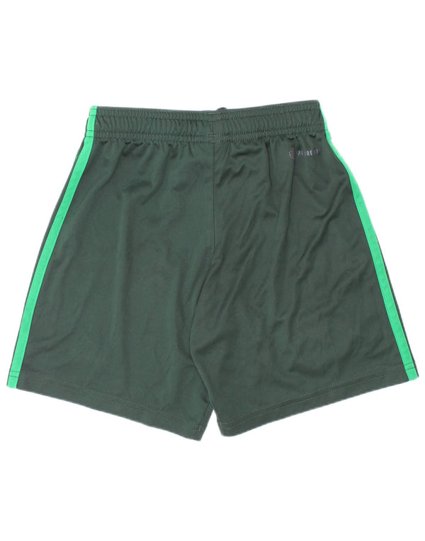 Chłopięce spodenki sportowe Adidas Boston Celtics 7-8 lat Zielony poliester