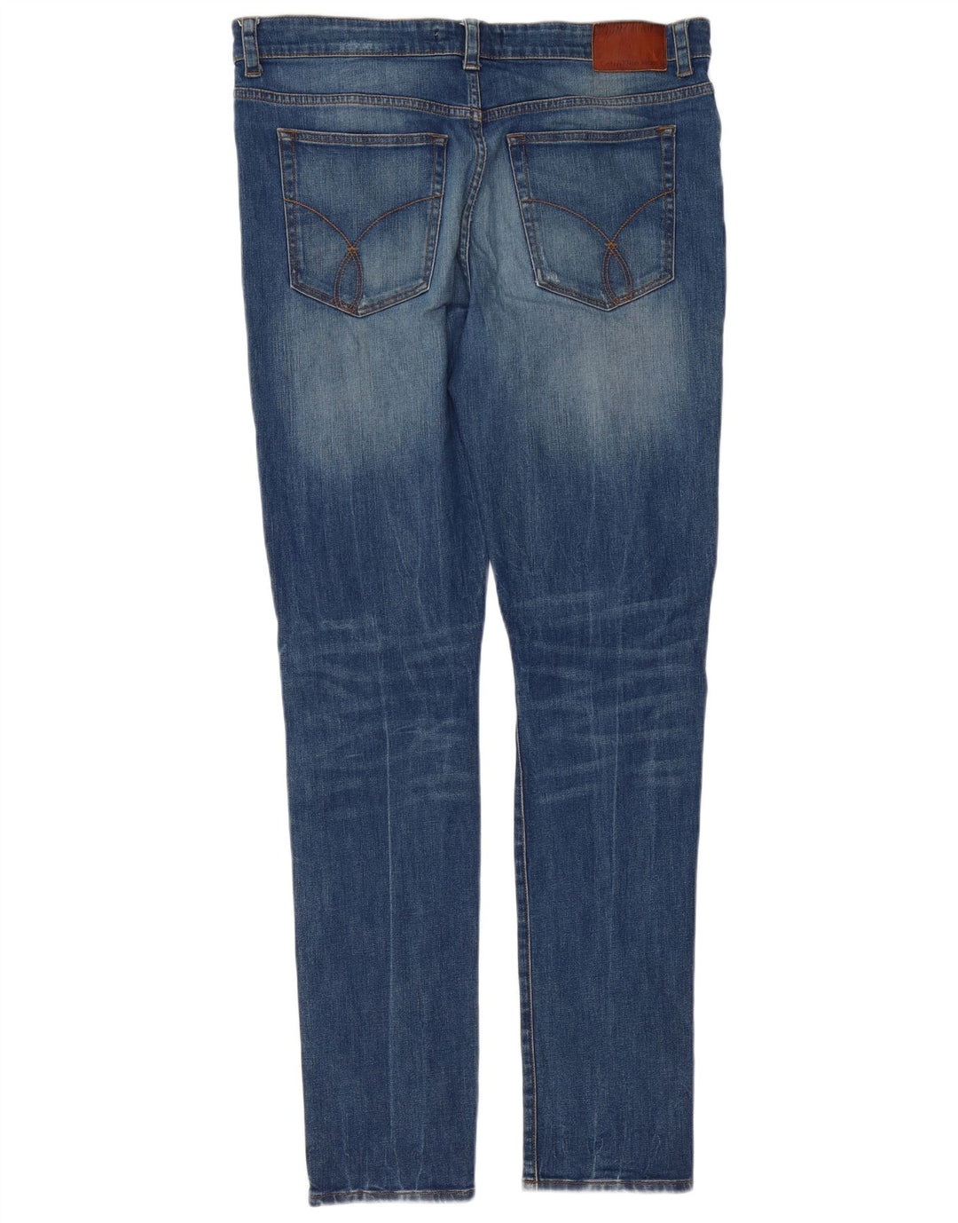 Męskie dżinsy Calvin Klein W38 L34 Niebieskie bawełniane