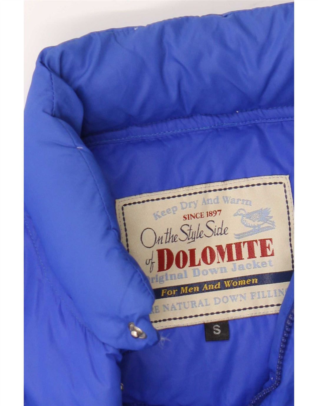 Męska wyściełana kamizelka Dolomite UK 36 Small Blue Nylon