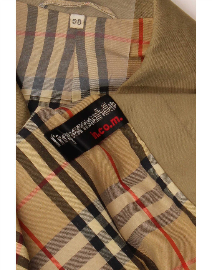 Płaszcz męski vintage IT 50 Large Khaki