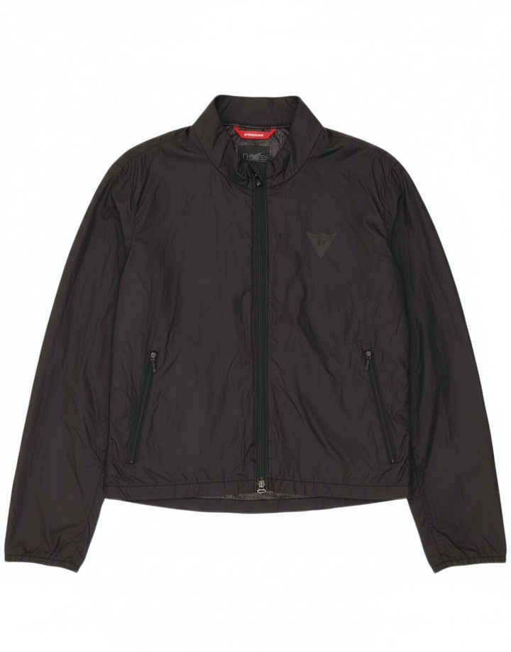 Damska kurtka przeciwdeszczowa Dainese IT 50 XL z czarnego nylonu