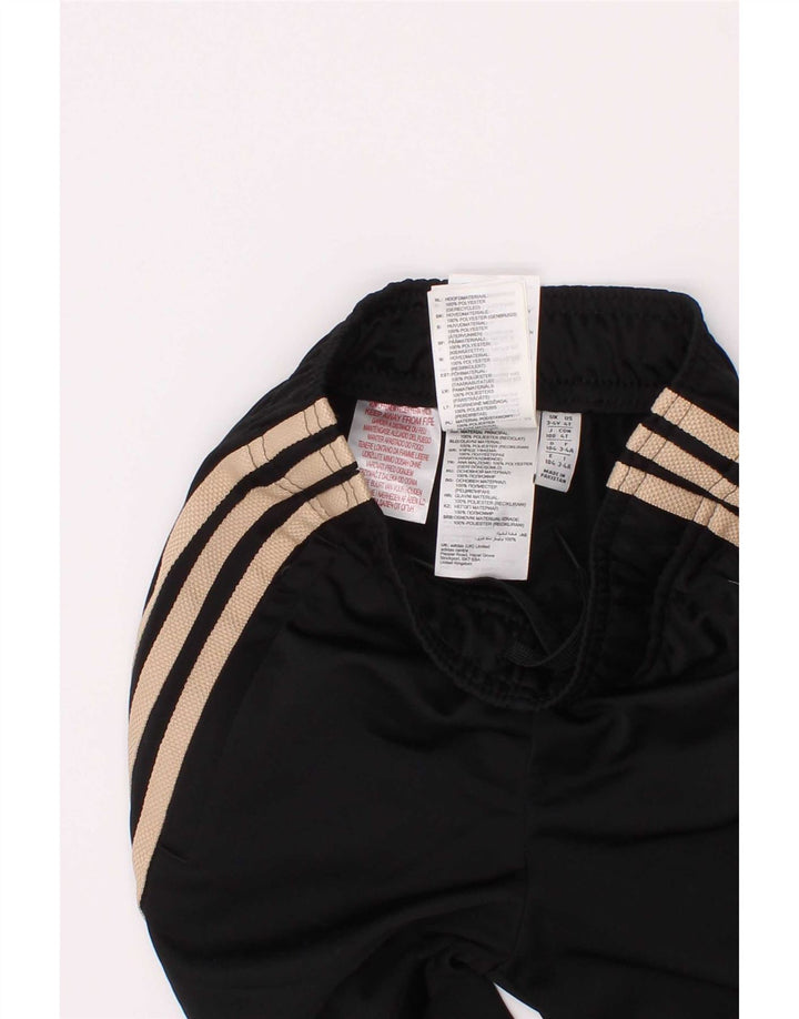 Adidas Chłopięce Spodnie Dresowe Joggery 3-4 Lat Czarny Poliester