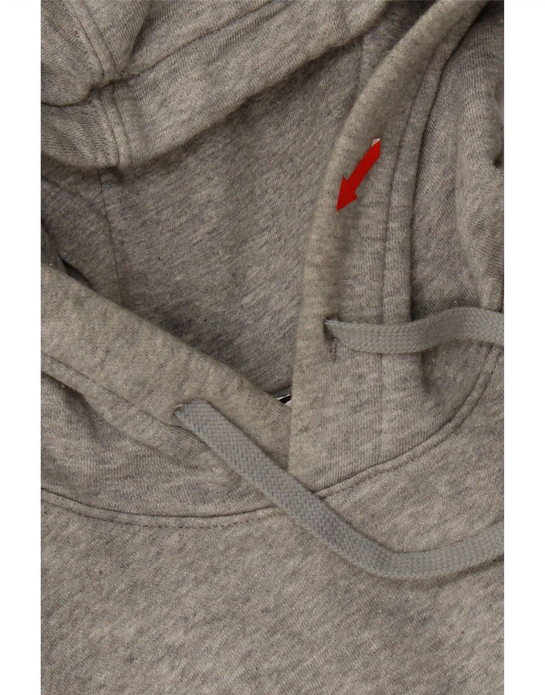 Męski sweter z kapturem Nike z grafiką, średnioszary, bawełniany w cętki