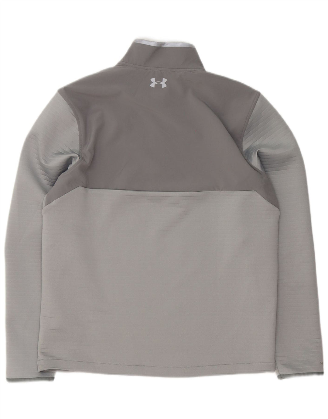 Męski sweter dresowy Under Armour, duży, szary, sportowy z blokami kolorów