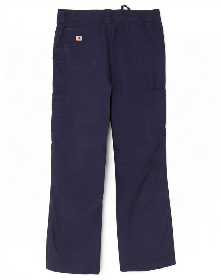 Spodnie damskie Carhartt Straight Cargo Medium W30 L30 Granatowa bawełna