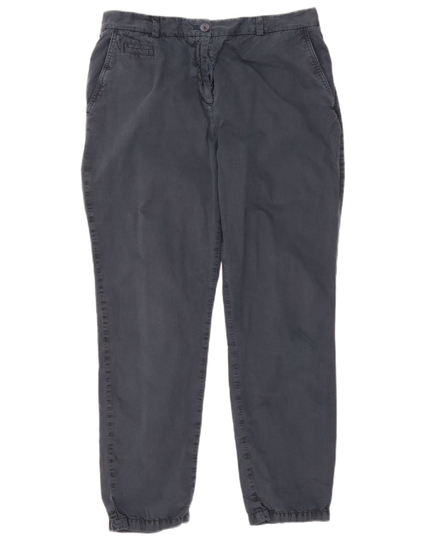 Spodnie Chino Marks & Spencer Damskie Jogger UK 14 Large W34 L28 Granatowe