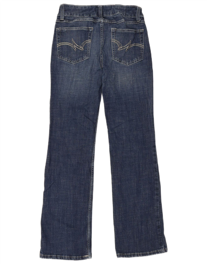 Damskie jeansy Wrangler Bootcut W28 L30 granatowe