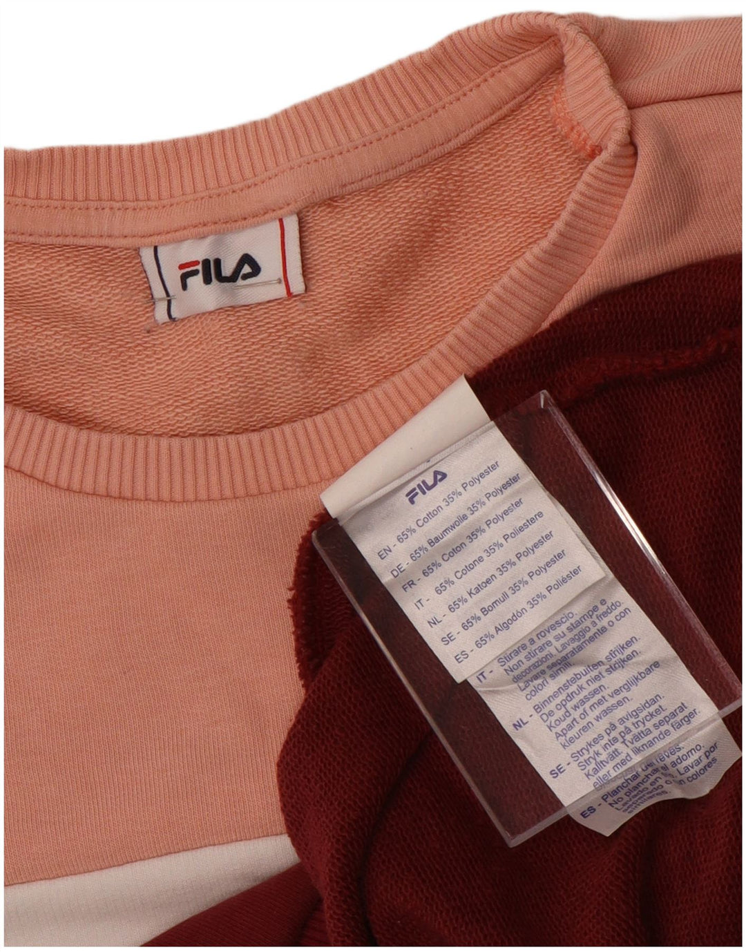 Damska bluza FILA Bluza UK 16, duża, wielobarwna, z blokami kolorów