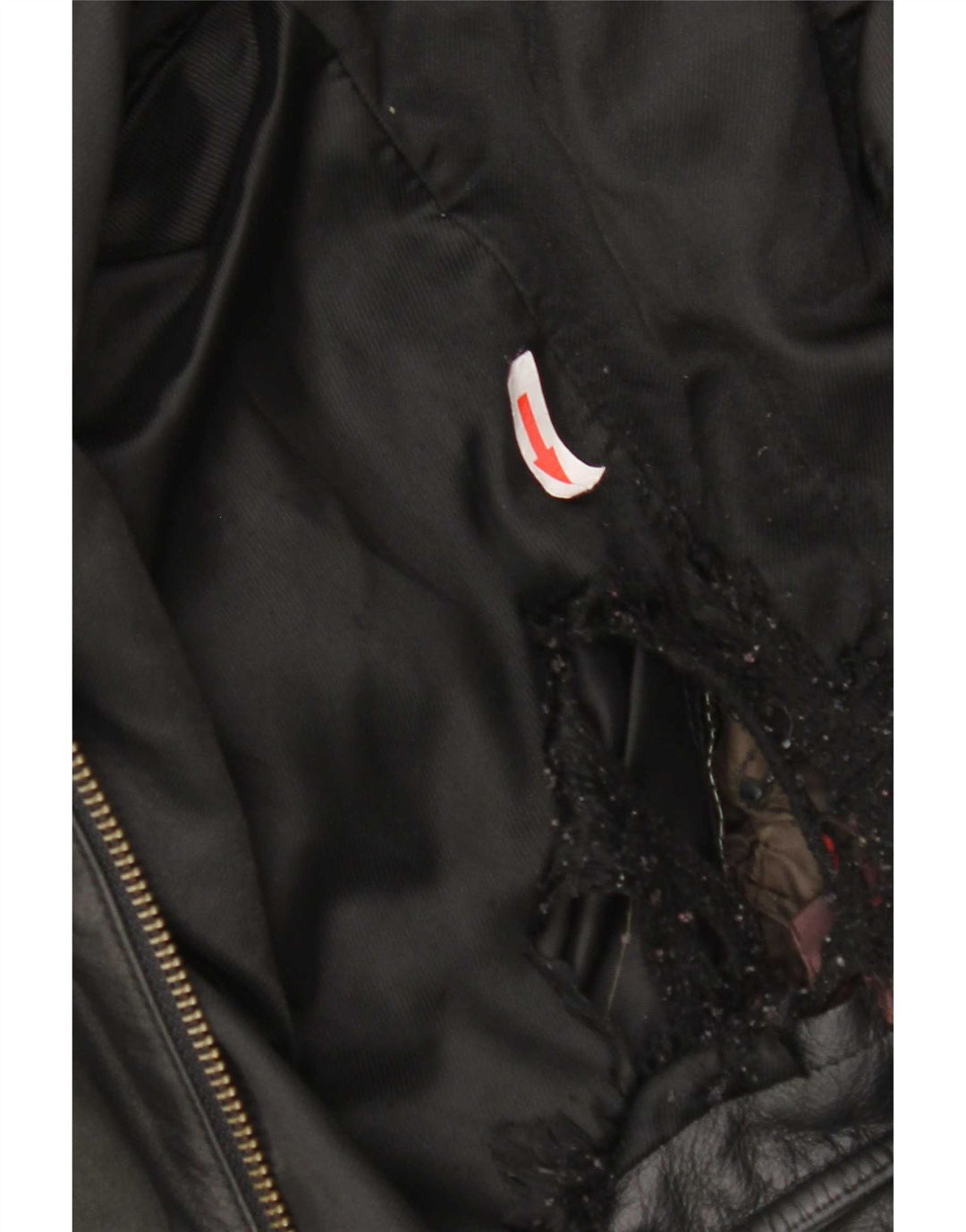 Nowa szybka damska kurtka skórzana oversize IT 44 Medium Black