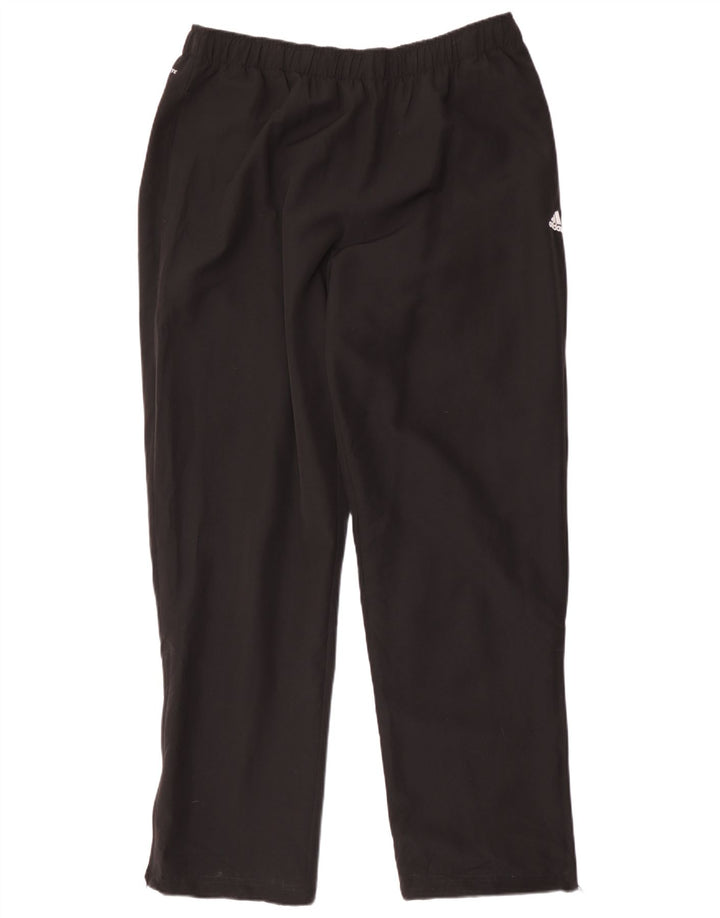 Męskie spodnie dresowe Adidas Climalite XL, czarne, poliestrowe