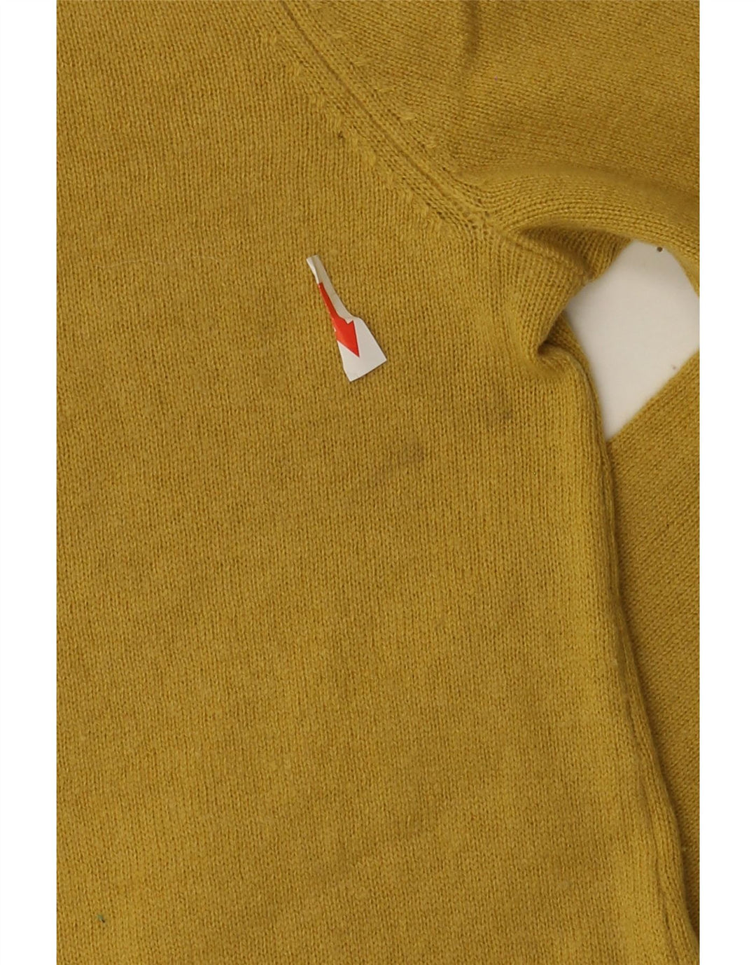 Sweter damski Hobbs z wywijanym dekoltem, UK 10, mała, żółta wełna