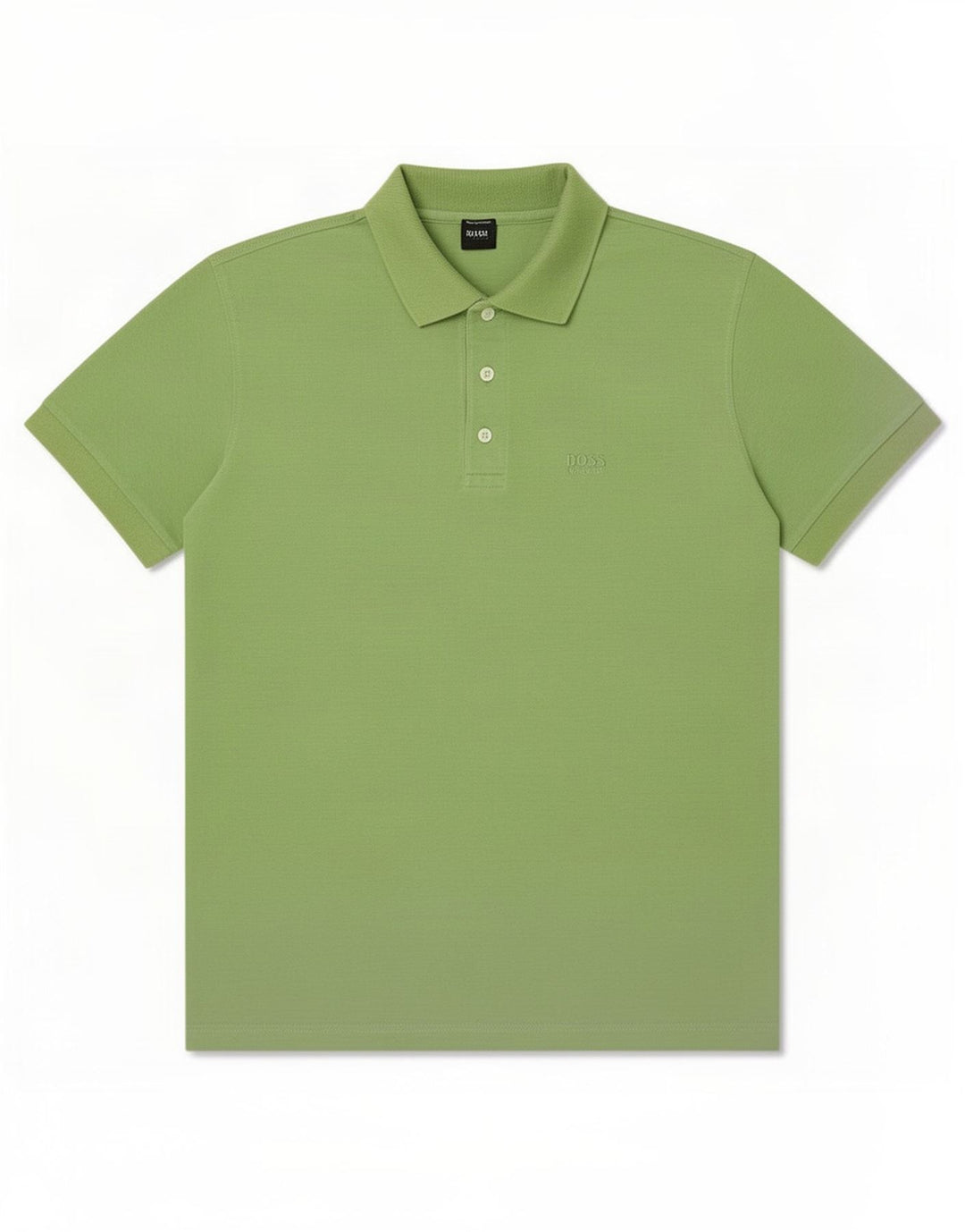 Męska koszulka polo Hugo Boss, średnia zielona bawełna