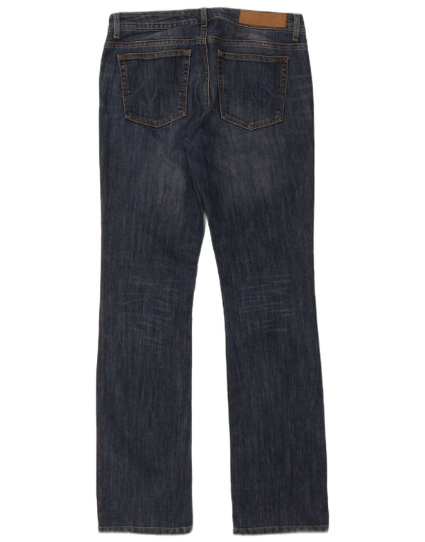 Jeansy damskie Bootcut Zara EU 42 Large W32 L32 Granatowa bawełna