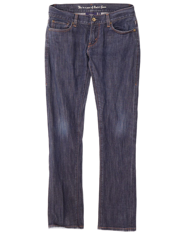 Damskie jeansy Levi's Tilted Straight US 4 Small W27 L30 Niebieskie bawełniane