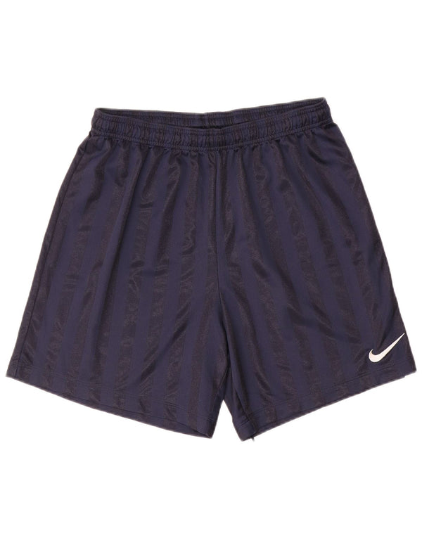 Męskie spodenki sportowe Nike, duże, granatowe w paski