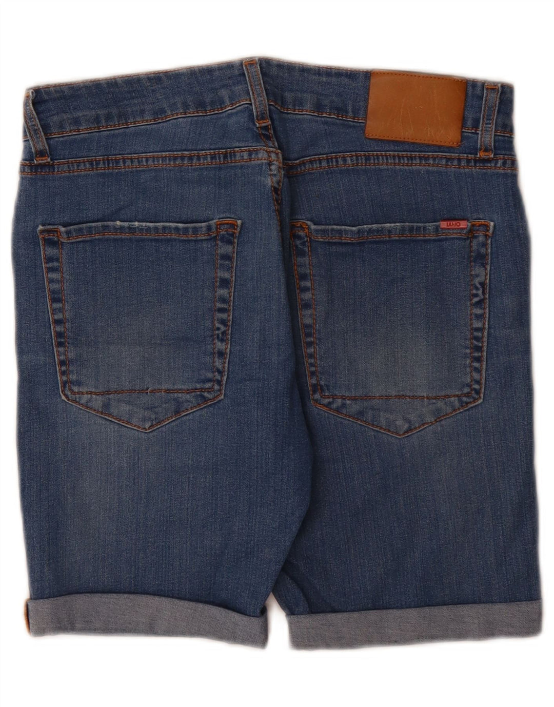 Damskie spodenki jeansowe Liu Jo W28 w kolorze średnioniebieskim