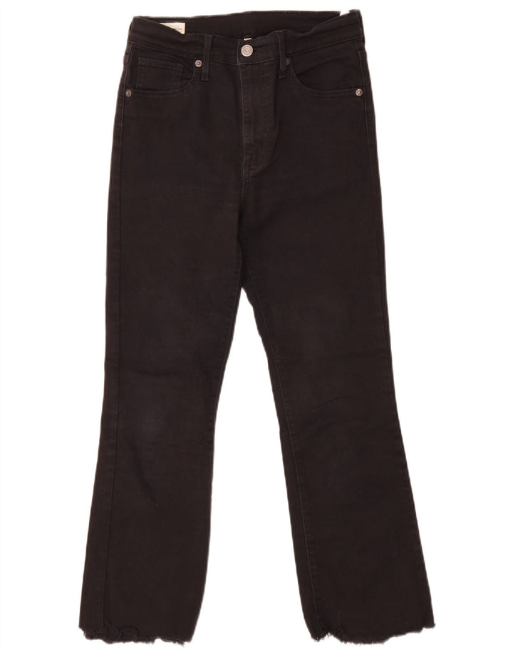 Męskie proste dżinsy Levi's W26 L26 Czarna bawełna