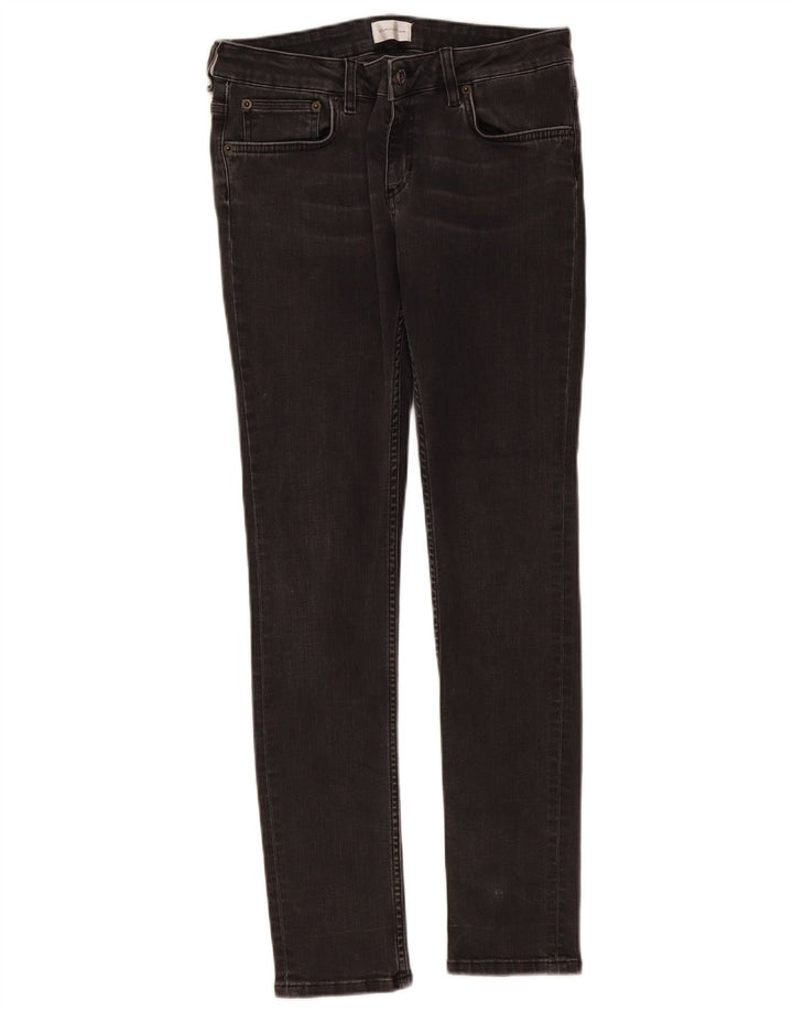 Damskie jeansy skinny Gant W30 L30 Szara bawełna