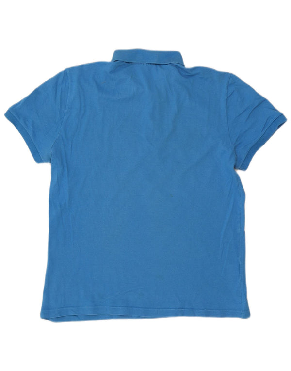 Męska koszulka polo Lacoste, rozmiar 6, XL, niebieska, bawełniana