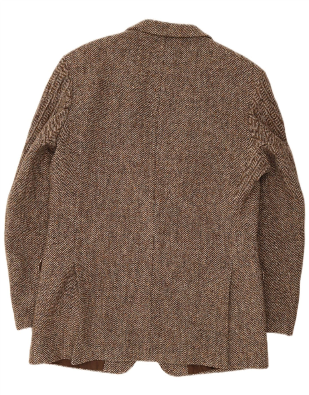 Kurtka męska Harris Tweed St. Michael Blazer UK 40, duża, brązowa w jodełkę