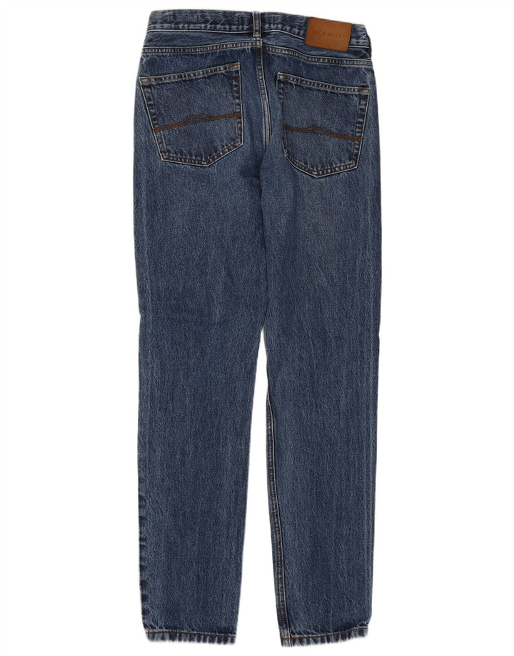 JACK WILLS Womens Tapered Jeans W28 L30 Blue Cotton