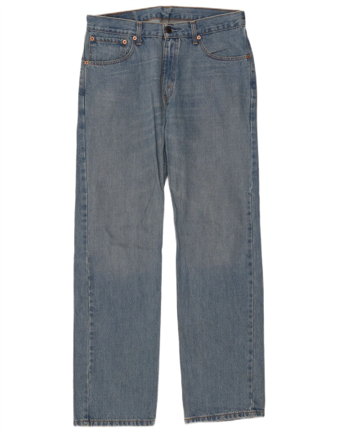 Męskie jeansy Levi's 581 Straight W34 L32 Niebieskie bawełniane