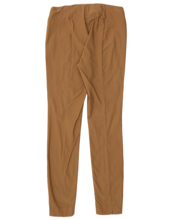 Calvin Klein Womens Skinny Casual Trousers XS W26 L28 Beige Viscose