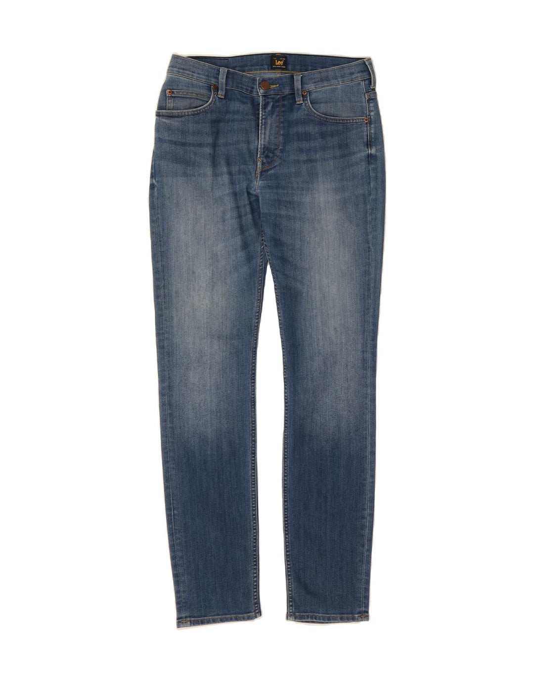 LEE Womens Rider Slim Jeans W31 L34  Blue Cotton Vintage Lee and Second-Hand Lee from Messina Hembry 