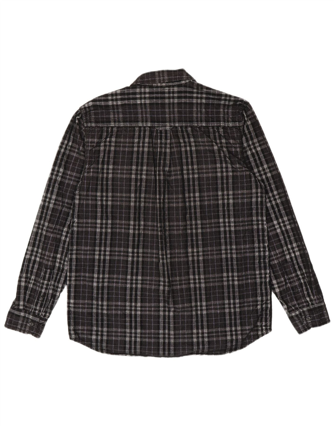 Męska koszula flanelowa Rip Curl, duża, czarna, bawełniana w kratę