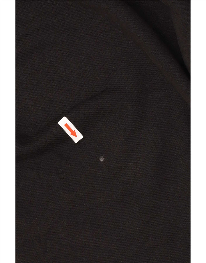 Męska bluza z grafiką Ellesse, mała, czarna, bawełniana