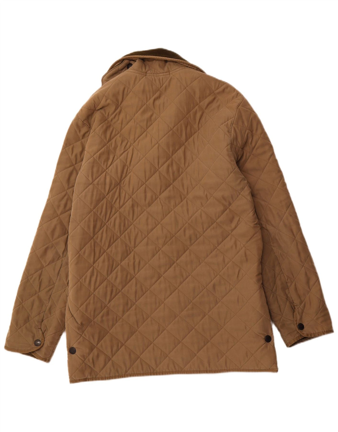 Męska pikowana kurtka Barbour UK 40, duża, brązowa