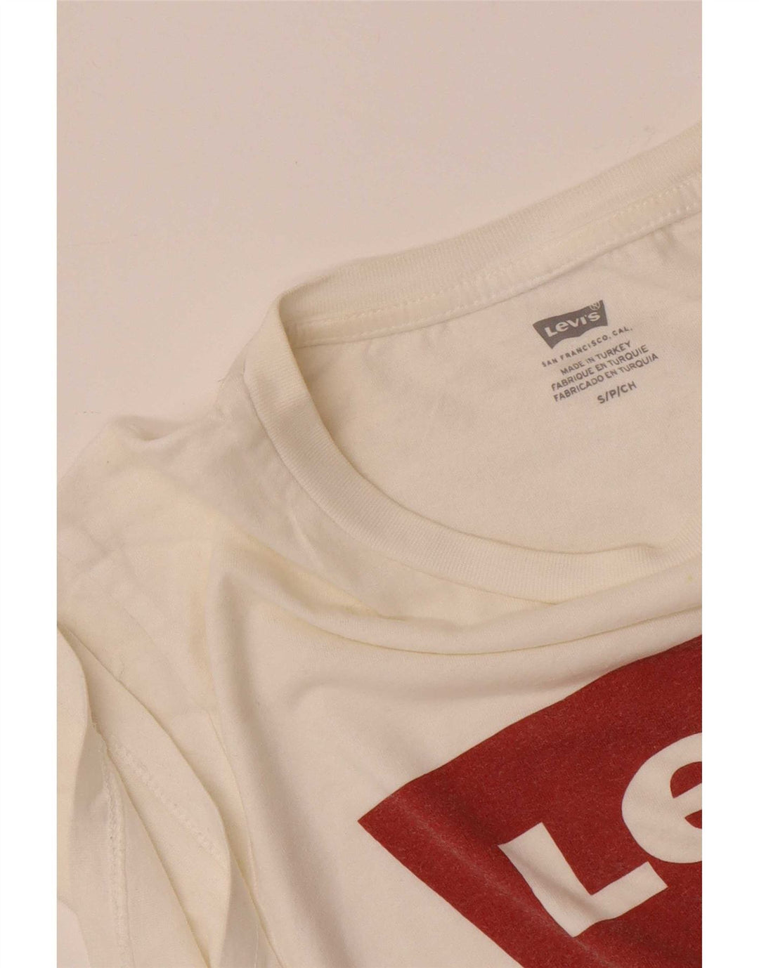 Damska koszulka z grafiką Levi's Top UK 10 Small White