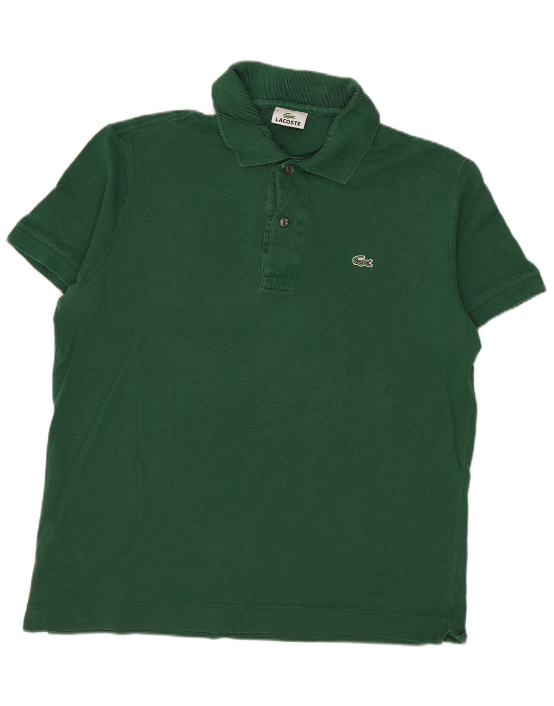Męska koszulka polo Lacoste, rozmiar 4, średnia, zielona bawełna