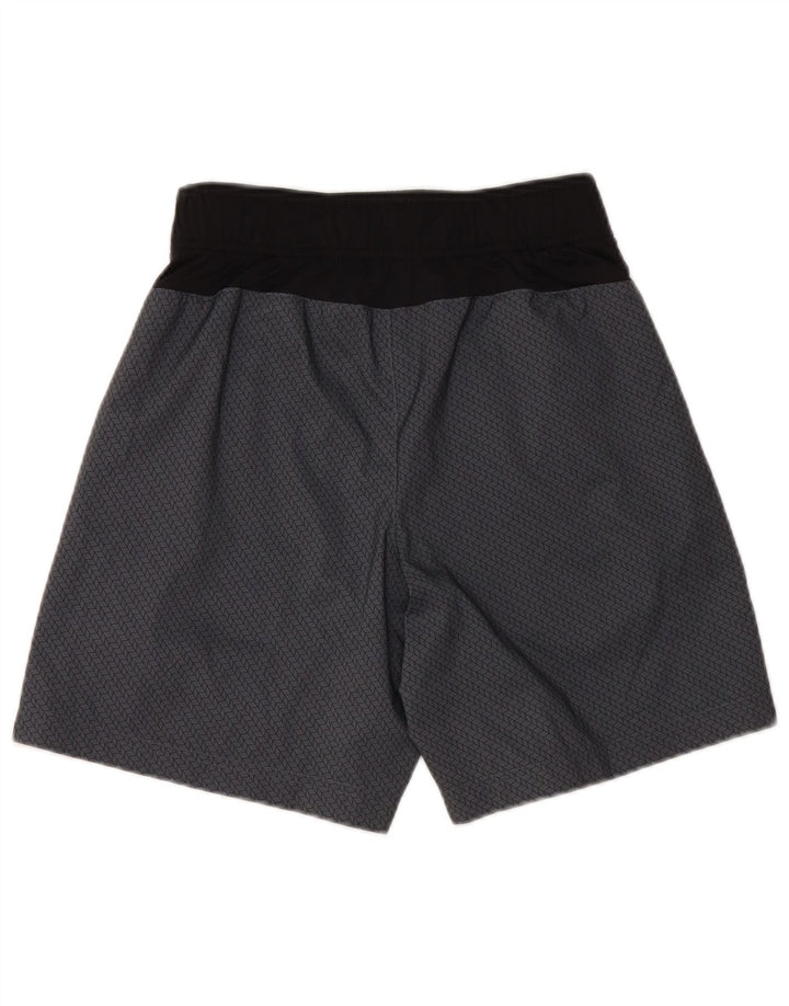 Męskie spodenki sportowe THE NORTH FACE XS, szary poliester z blokami kolorów