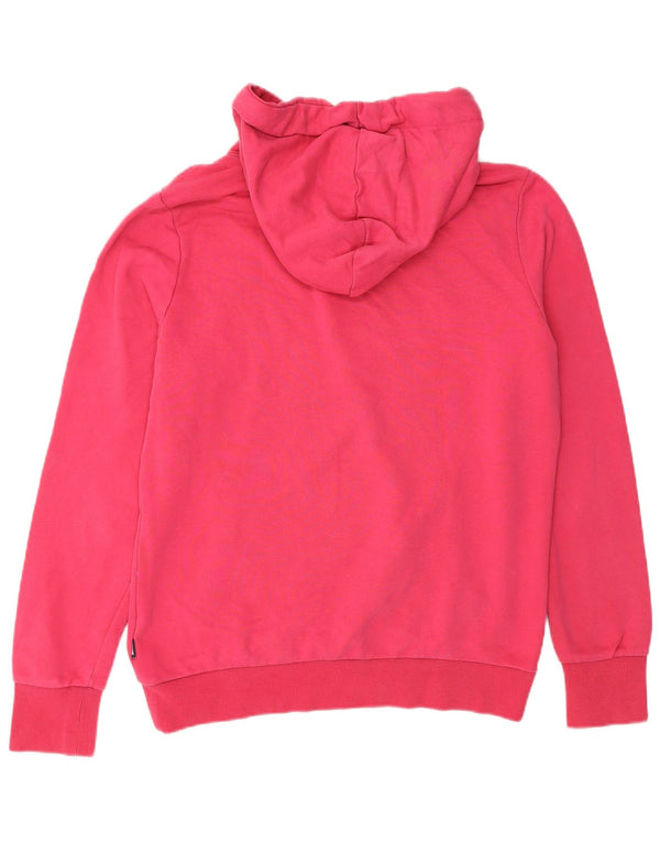 Damski sweter z kapturem Superdry Graphic UK 14, duży, różowy, bawełniany