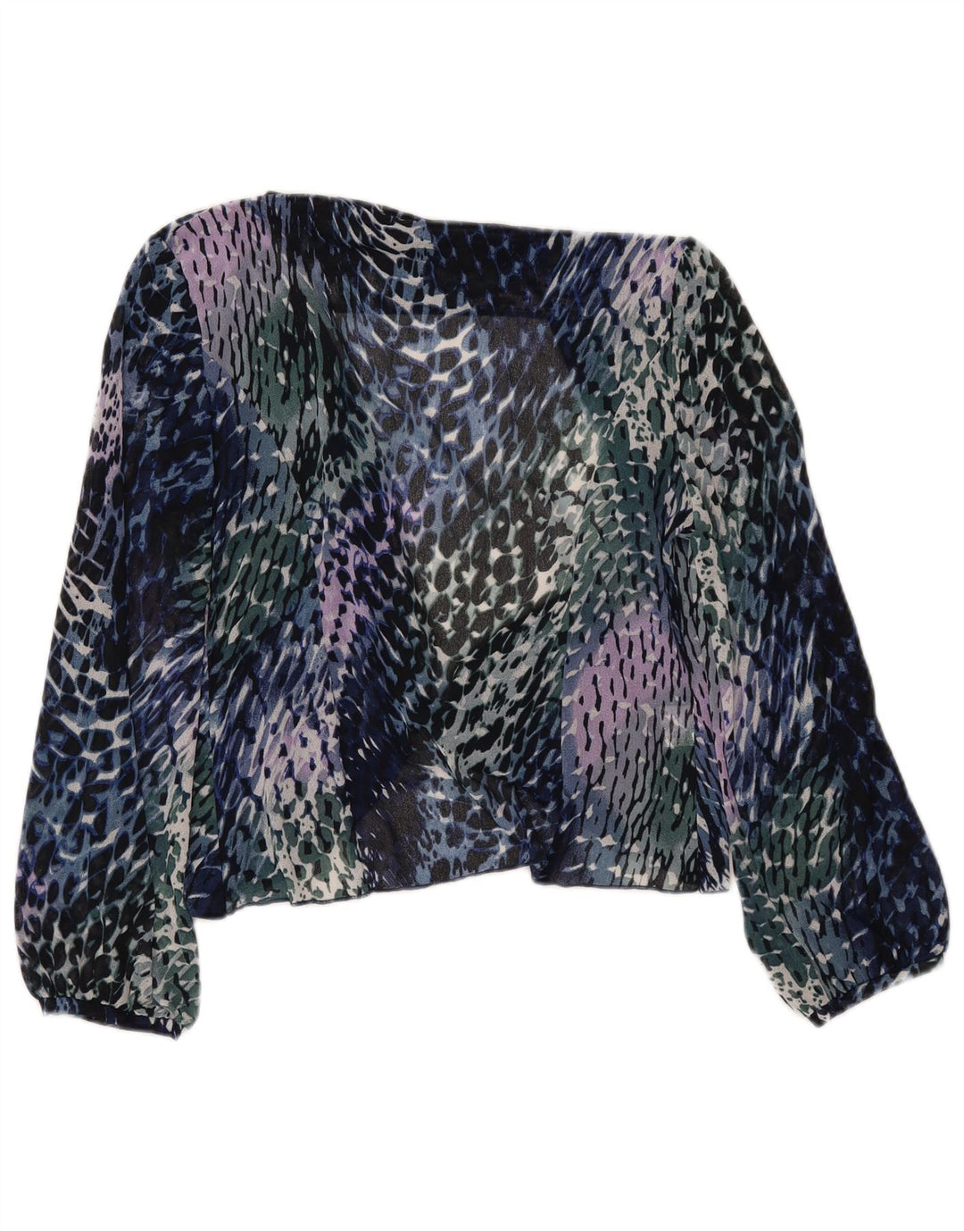 Damska bluzka koszulowa ROSANNA PELLEGRINI UK 14, średnia, wielokolorowa