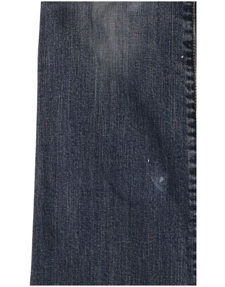 Damskie jeansy Levi's 515 Bootcut US 8 Medium W30 L29 Niebieska bawełna